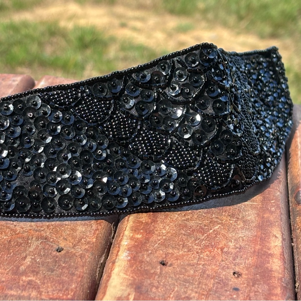 Vintage Sequin Speyer Milor Glam Belt!
